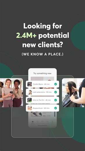 Grow with our all-in-one software AND Mindbody Marketplace—a powerful tool with millions of active users. | Mindbody