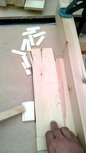 Cutting wood wedges / shims on a tablesaw #joinery #woodworking #diy #how #carpentry #tenon #jigs