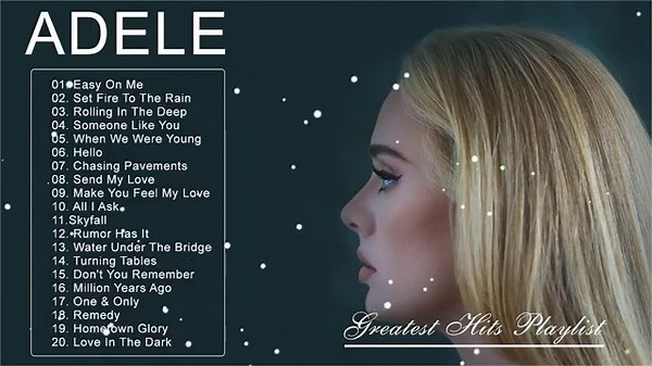 Adele Playlist 2025 Best Songs ⭐️ ~ Greatest Hits Album 💥 ~ Adele Top 25 Songs 2025 ⭐️