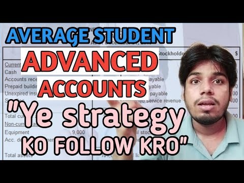 CA Inter Advanced Accounts Strategy for Average Students | Realistic Study Plan