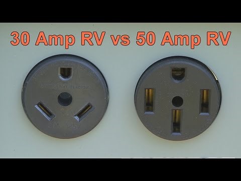 RV 101® - RV Education - 30 Amp RV vs 50 Amp RV