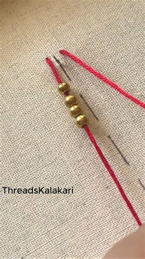 291K views · 2.3K reactions | Border Design | Beatiful hand embroidery design for Beginners #handembroiderywork #handembroideryvideo #handembroideryart #love #embroiderytutorial #cleaninghacks #christmasfashion #Pep #fblifestyle #threadskalakari #lifehacks #diy #digitalcreator #digitalart #MakeupHack #heartcake #fypシ゚ #viralvideoシ | ThreadsKalakari | Facebook