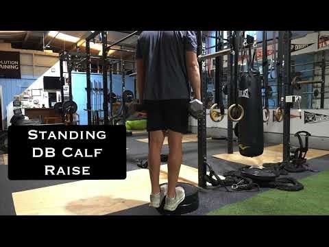 Standing DB Calf Raise