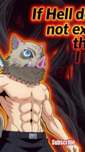 Inosuke Quote 🔥#inosuke #inosukehashibira #demonslayer #kimetsunoyaiba#anime