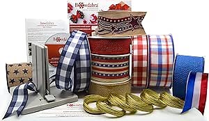 Ultimate Patriotic Ribbon Kit with Bowdabra