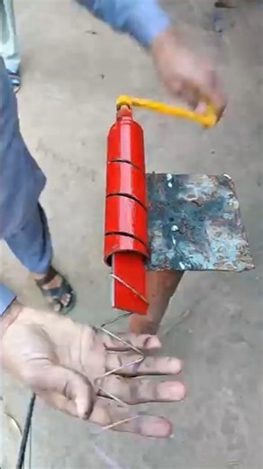 This Chain Link Fence Machine is Brilliant#shorts