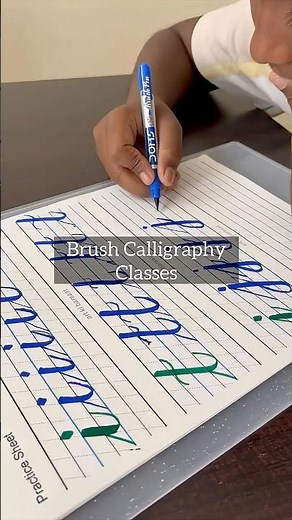 Beginner Brush Calligraphy | Learning Alphabet “J” Step by Step ✨