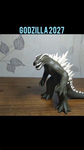 Evolution of MonsterVerse Godzilla (2014–2024) #godzilla#monsterverse #stopmotion