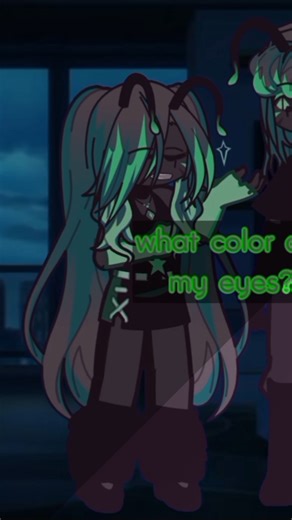what color are My eyes? #gacha #gachaclub #gachatrend