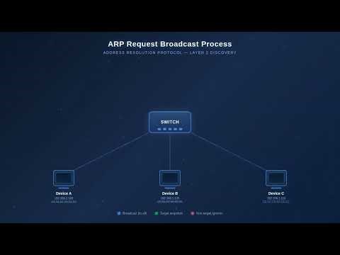 ARP Explained: How Devices Resolve Physical Addresses on a Network.