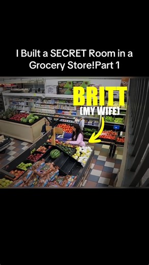 Building a Secret Room in a Grocery Store