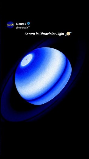 Ultraviolet Saturn – A hidden fire lights the skies