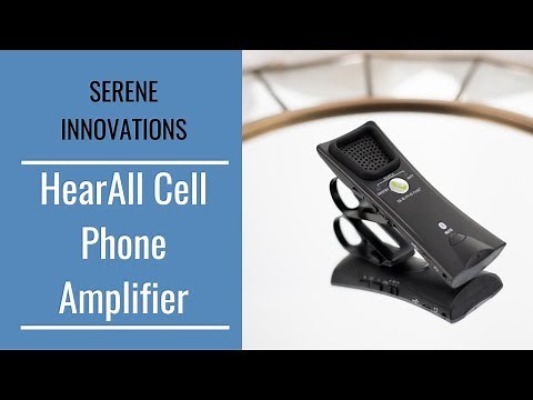 Cell Phone Sound Amplifier - Hard of Hearing