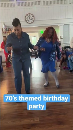 70’s themed birthday party #party #70s #birthdaycelebration #vibes #soultrain