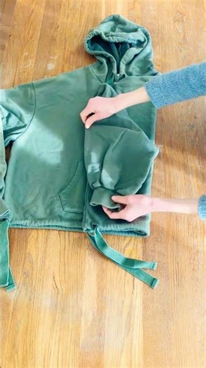 かんたん！パーカーのたたみかた#こんまりメソッド