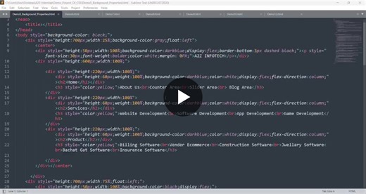 #internship #a2zithub #css #frontenddevelopment #webdesign #learningbydoing | vaishnavi mule
