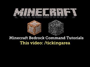 How to use the /tickingarea command in Minecraft Bedrock Edition