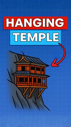 Danvils Explains | The Temple Built on a Cliff Video Description: This ancient temple was built right into the side of a cliff — and it’s still standing... | Instagram