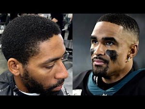 “He wanted the JALEN HURTS haircut”