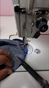 Sewing Tips for hemming jeans👖#shorts #shortsfeed #trending ‪@Sewing-with-shamima‬