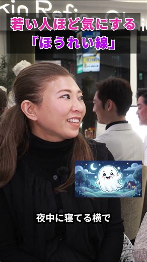 若い人ほど気にする「ほうれい線」