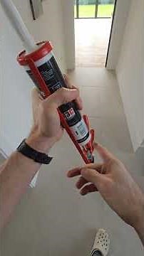 Watch and learn- Mastic Man- Silicone caulk application 👑💯#HomeImprovement #DIYProjects