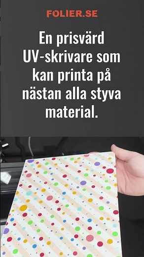 Upptäck UV-skrivaren Epson Surecolor V1000!