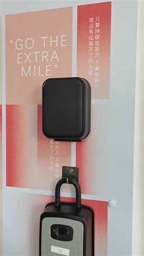 Wall Mounted Key Storage Lock Box LockBox Waterproof Keypad Digital BLE WiFi Tuya TTLock APP Smart Key Lock Box