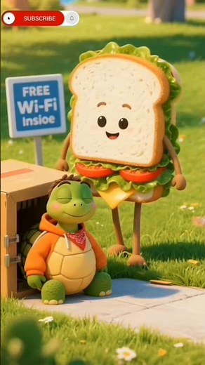 The Runaway Sandwich | Funny Cartoon Story
