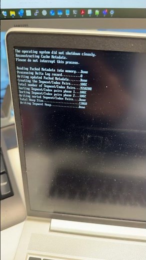 HP ProBook Wolf Security the operating system didn’t shutdown cleanly