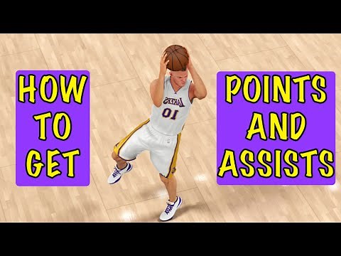 How to Get Easy Points and Assists : : NBA 2K16 Tutorial