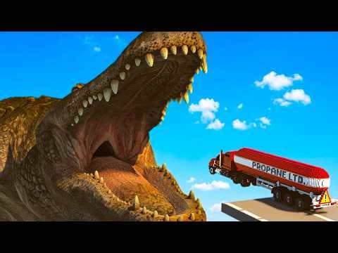 Cars vs American Aligator | Teardown