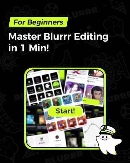Attention! New users! Are you still exploring Blurrr's features? This tutorial will help you level up quickly. Take a look! #blurrr #blurrredit #blurrrapp #captainblurrr