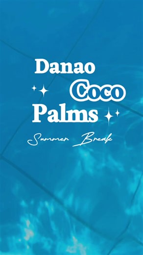 Summer Fun at Danao Coco Palms Resort