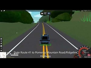 Driving from Nomtauk - Pomeroy Mountain - Ultimate Driving Roblox