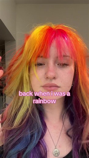 Back When I Was a Rainbow: My Magical Hair Dye Journey
