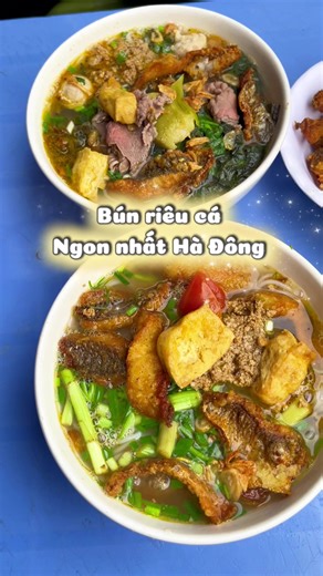 Bún riêu cá với t là ngon nhất nhé #xuhuong #food #learnontiktok #bunca #bunrieu