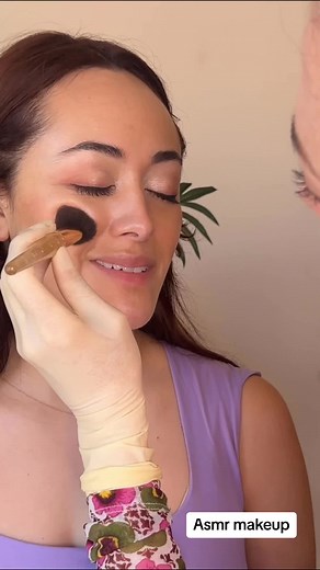 ASMR Makeup Application and Skincare Routine