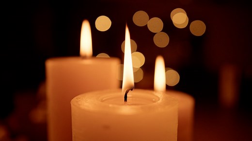 Candle, Flame, Bokeh. Free Stock Video