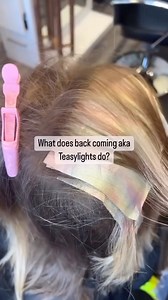1.6K views · 49 reactions | What does back combing a.k.a. teasylights...