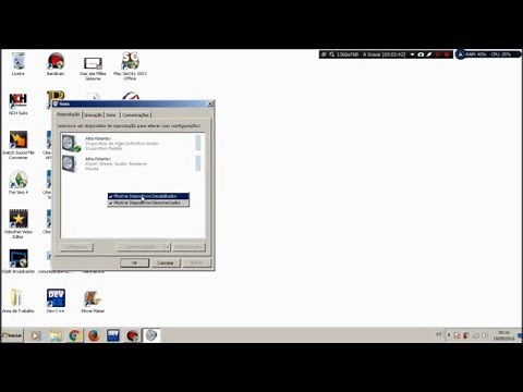 Como Ativar (habilitar) Áudio do Computador (Qualquer Windows) 2024