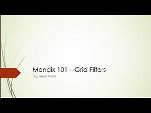 047 - Mendix Platform - DataGrid2 Wide Filtering