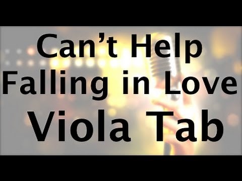 Learn Can't Help Falling in Love by Elvis on Viola - How to Play Tutorial