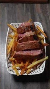 Smoked Tomahawk Steak Frites with Béarnaise Sauce