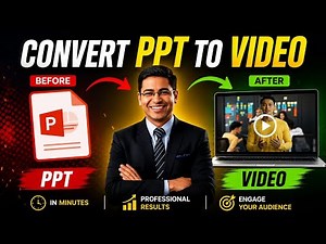 How to Convert PPT to Video (Quick & Easy Tutorial)