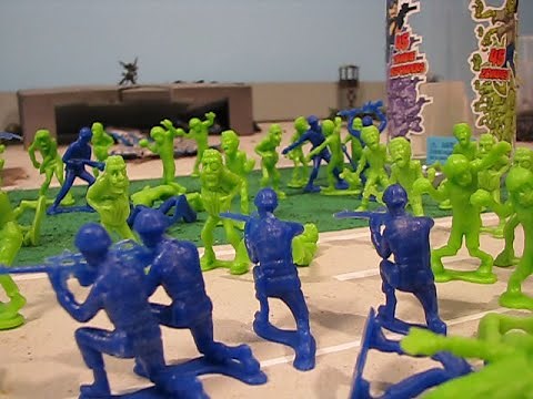 Zombie Responders VS Zombies Army Men toy review!