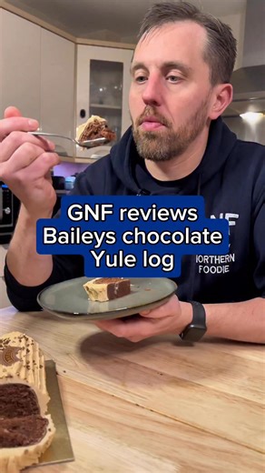 43K views · 347 reactions | Baileys chocolate Yule log - we picked this up in Aldi I’ve tested it out - let’s see how it stacks up… #food #foodies #christmas #yulelog #desserts #foodreviews #reviews | Grumpy Northern Foodie | Facebook