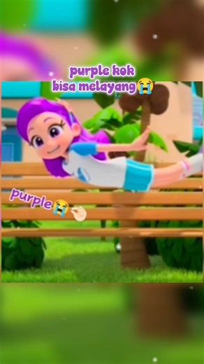 purple kok bisa melayang 😭🤏🏻//-#rainbowbubblegem #purple #season2 #edit #fypシ゚viral