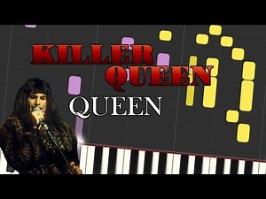Queen - KILLER QUEEN (Piano Tutorial)