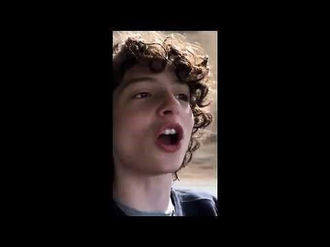 Finn Wolfhard Meets His Favorite Animal